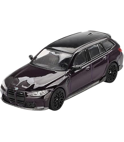 Amazon | MINI GT 1/64 LBWORKS BMW M4 ブラック/Mストライプ (左